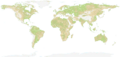 Giant World Map height map