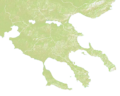 Halkidiki height map
