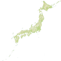 Japan height map